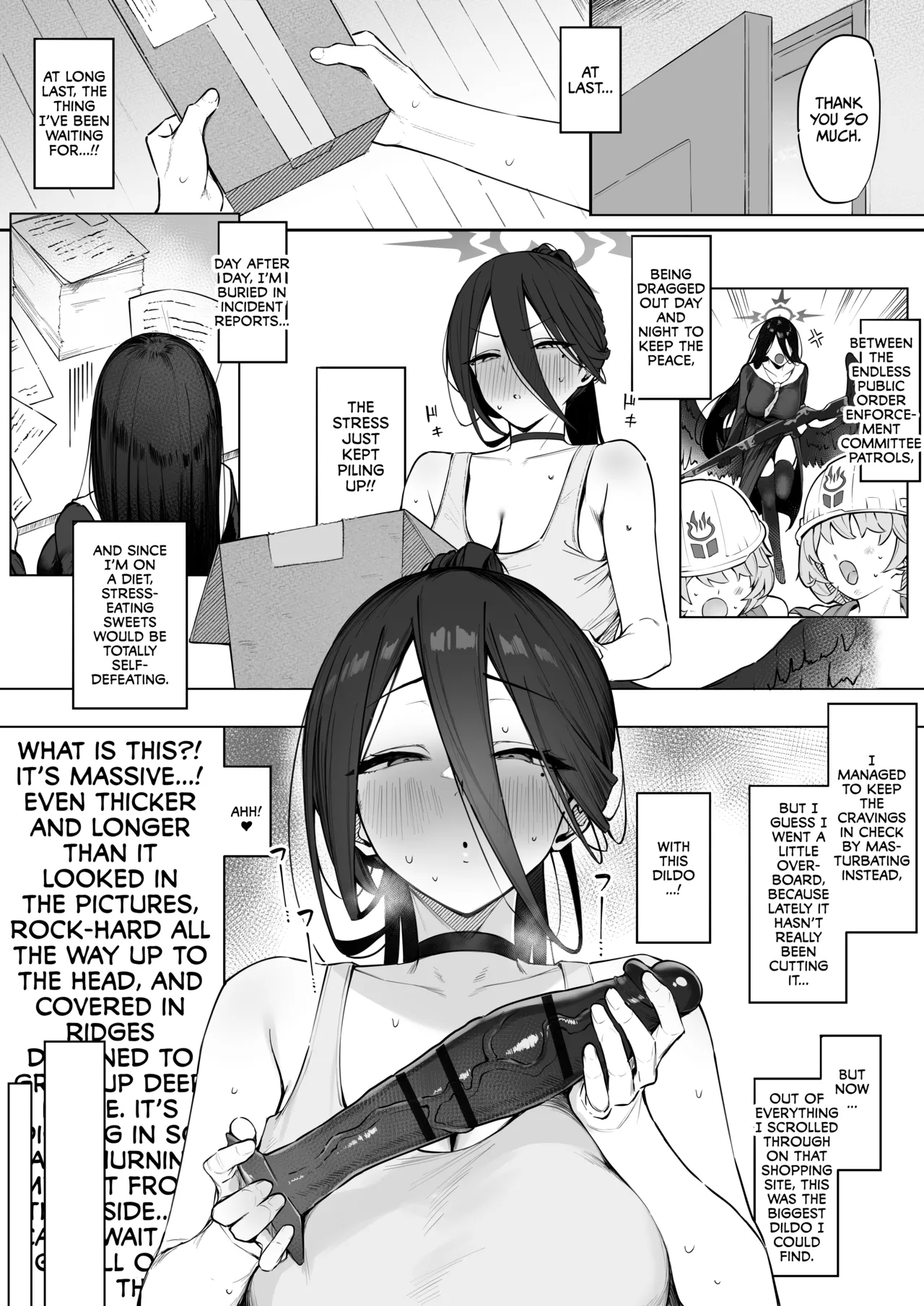 Hentai Manga Comic-Hasumi's Holiday Masturbation-Read-1